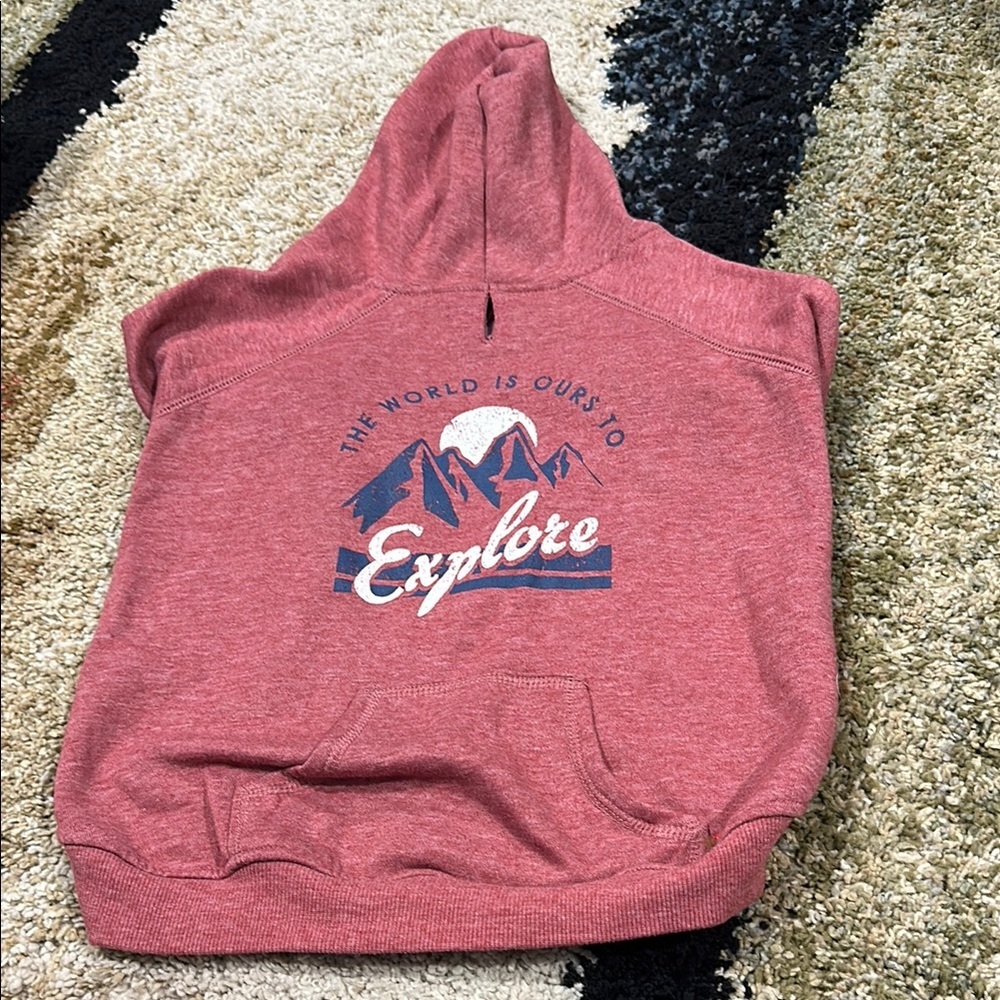 Explore Red Dog Hoodie